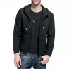 2018 Autumn And Winter Models Men Washed Solid Color Jacket Hooded Men Jacket