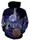 Balls 3d Print Kangaroo Pocket Hoodie