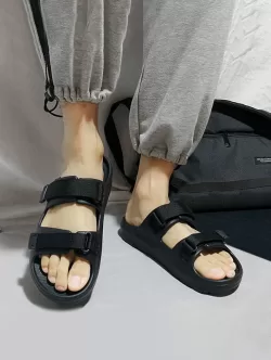 Breathable Hook And Loop Sandals