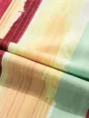 Button Up Lapel Painting Striped Shirt