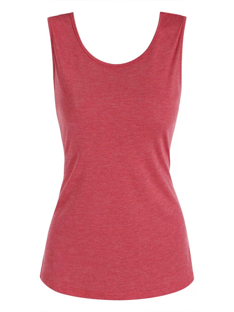 Casual Backless Tank Top