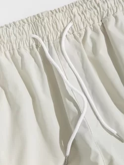 Casual Color Spliced Pocket Cargo Pants