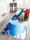 Christmas Santa Claus Pattern Anti-skid Area Rug