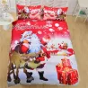Christmas Series Quilt Home Textile Kit Bedding 3pcs
