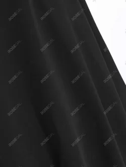 Cobweb Ombre Bats Print Hallowmas Cami Dress