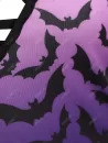 Cobweb Ombre Bats Print Hallowmas Cami Dress