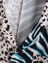 Contrasting Leopard And Zebra Printed Front Pocket Shirt