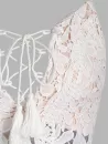 Crochet Insert Lace Up Camisole
