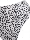 Dalmatian Print High Rise Tank Bikini Swimwear