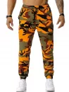 Drawstring Camouflage Print Casual Pants