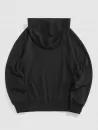 Drop Shoulder Angel Print Renaissance Hoodie