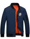 Embroidered Applique Bomber Jacket
