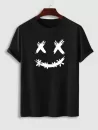 Grimace Graphic Cotton T-shirt With Drawstring Shorts Two Piece Set