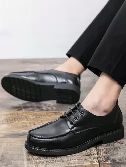 Lace Up Front Low Top Shoes