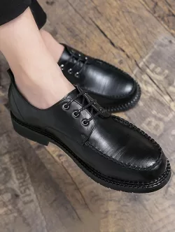 Lace Up Front Low Top Shoes