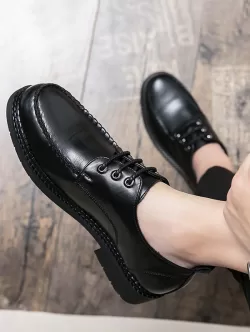 Lace Up Front Low Top Shoes