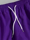 Letter Pattern Colorblock Casual Jogger Pants