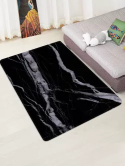 Marble Pattern Water Absorbing Floor Rug