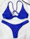 Matching Couple Swimwear V Wired Bikini And Coconut Palm Hawaiian Beach Shorts
