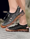 Men Cut Out Breathable Mesh Casual Sandals
