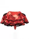 Off The Shoulder Layered Floral Crop Top