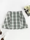 Plaid Mini Skirt