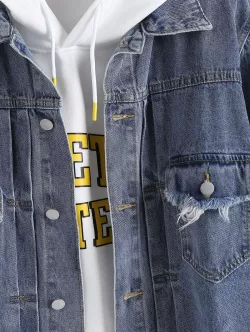Pocket Patch Denim Jacket