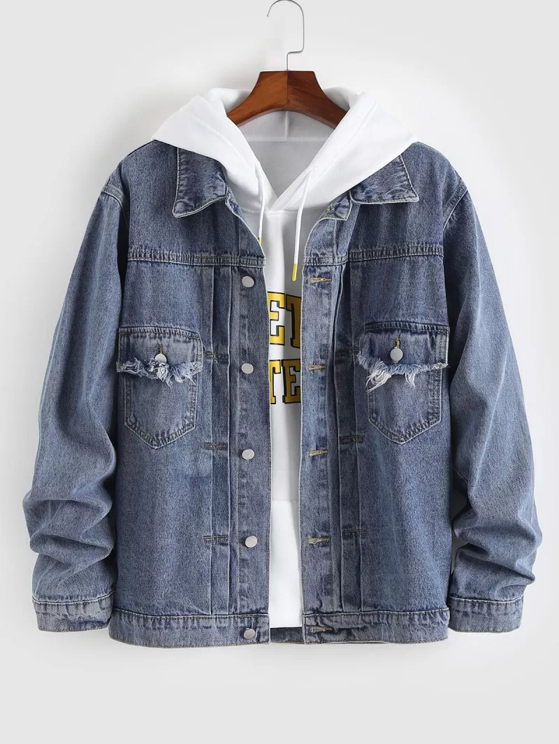 Pocket Patch Denim Jacket