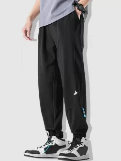 Solid Color Casual Jogger Sweatpants