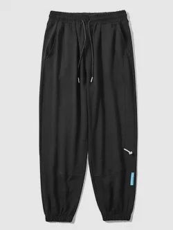 Solid Color Casual Jogger Sweatpants