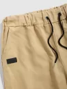 Solid Color Multi-pocket Drawstring Bermuda Shorts