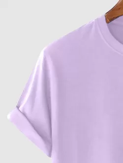 Take Care And Rose Pattern Casual T-shirt