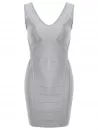 V Neck Sleeveless Bandage Dress