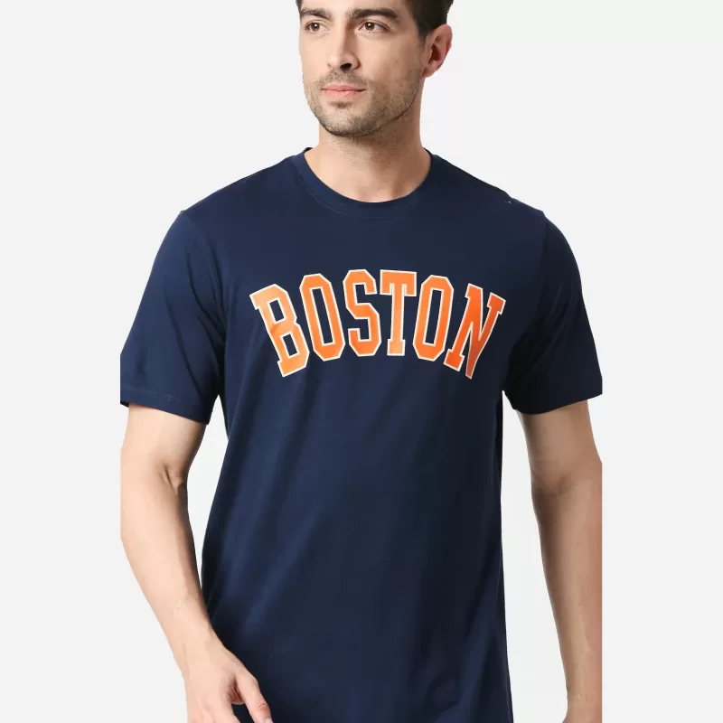 Wakefield Boston Men's Navy T-Shirt