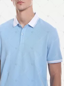 Zan.style Contrast Color T Shirt