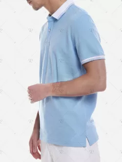 Zan.style Contrast Color T Shirt