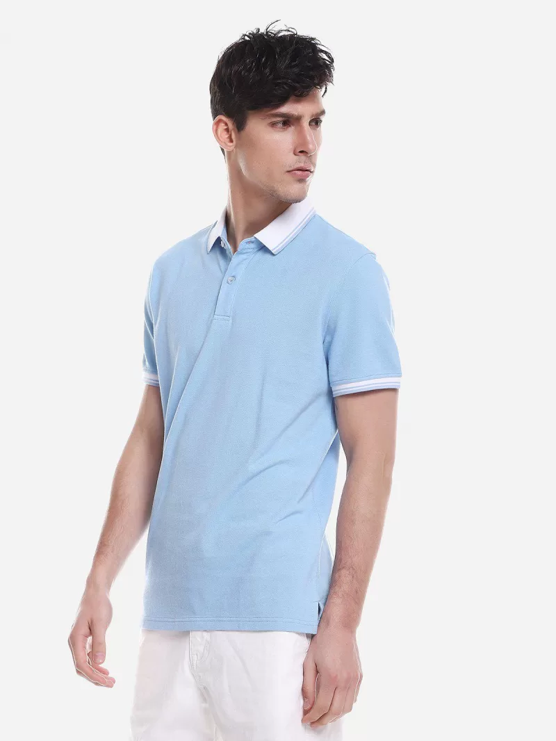 Zan.style Contrast Color T Shirt
