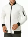 Zipper Pocket Ribbed Jacket